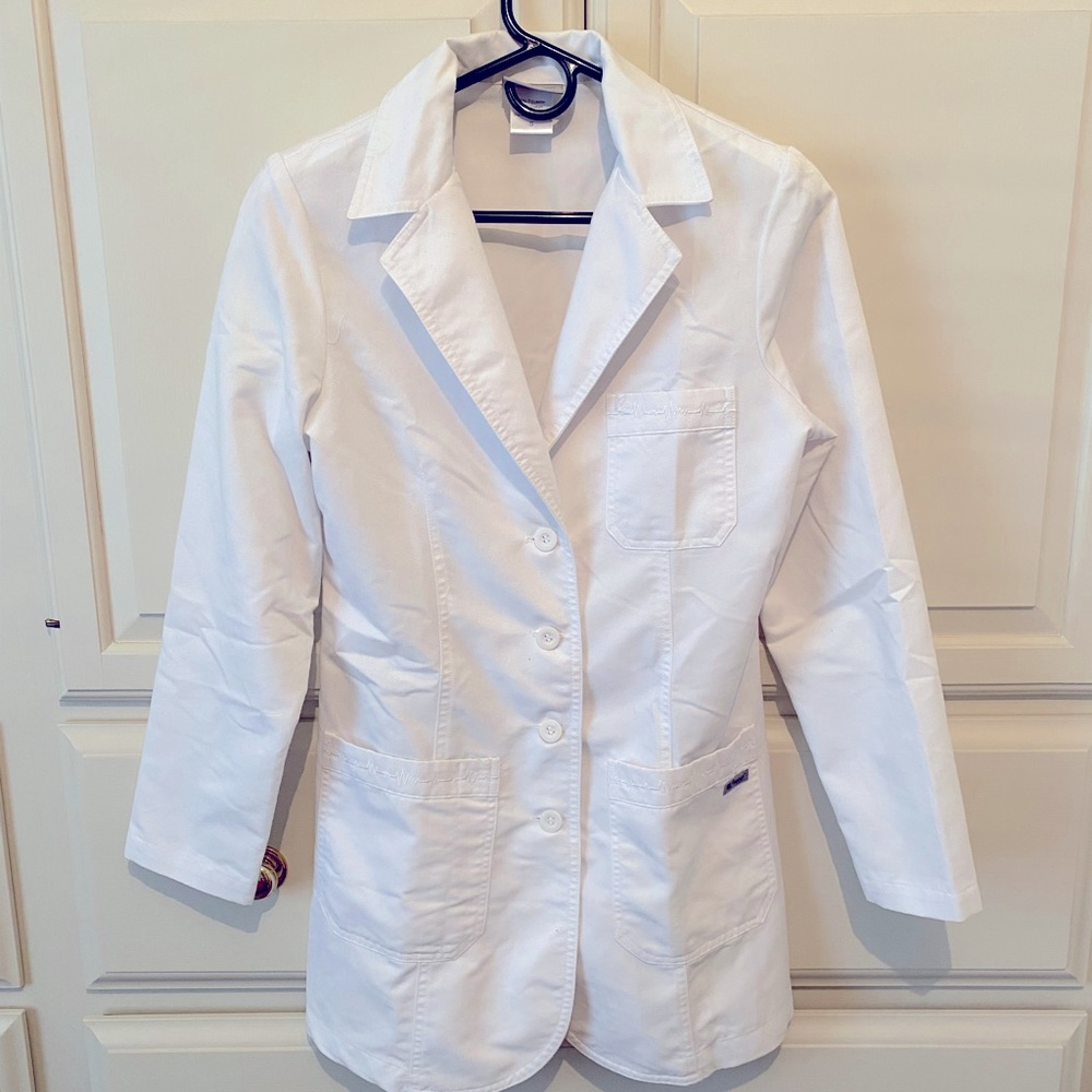 Small white Greys Anatomy lab coat